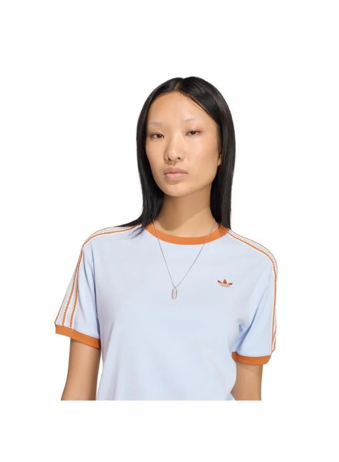 Adidas Originals  ADIDAS ORIGINALS SUMEMR GLOW ADVANCED THREE STRIPES TEE for Women | Best Price UAE